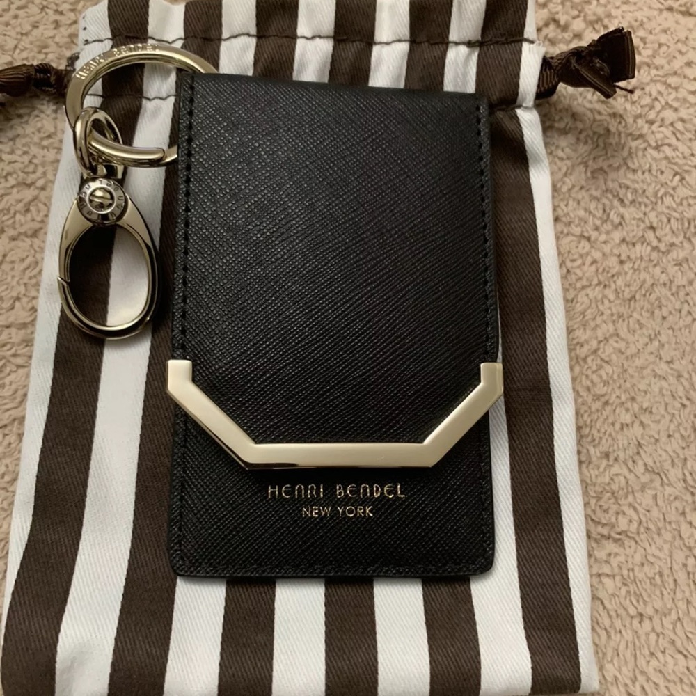 Henri Bendel Card Case Key Holder NEW
